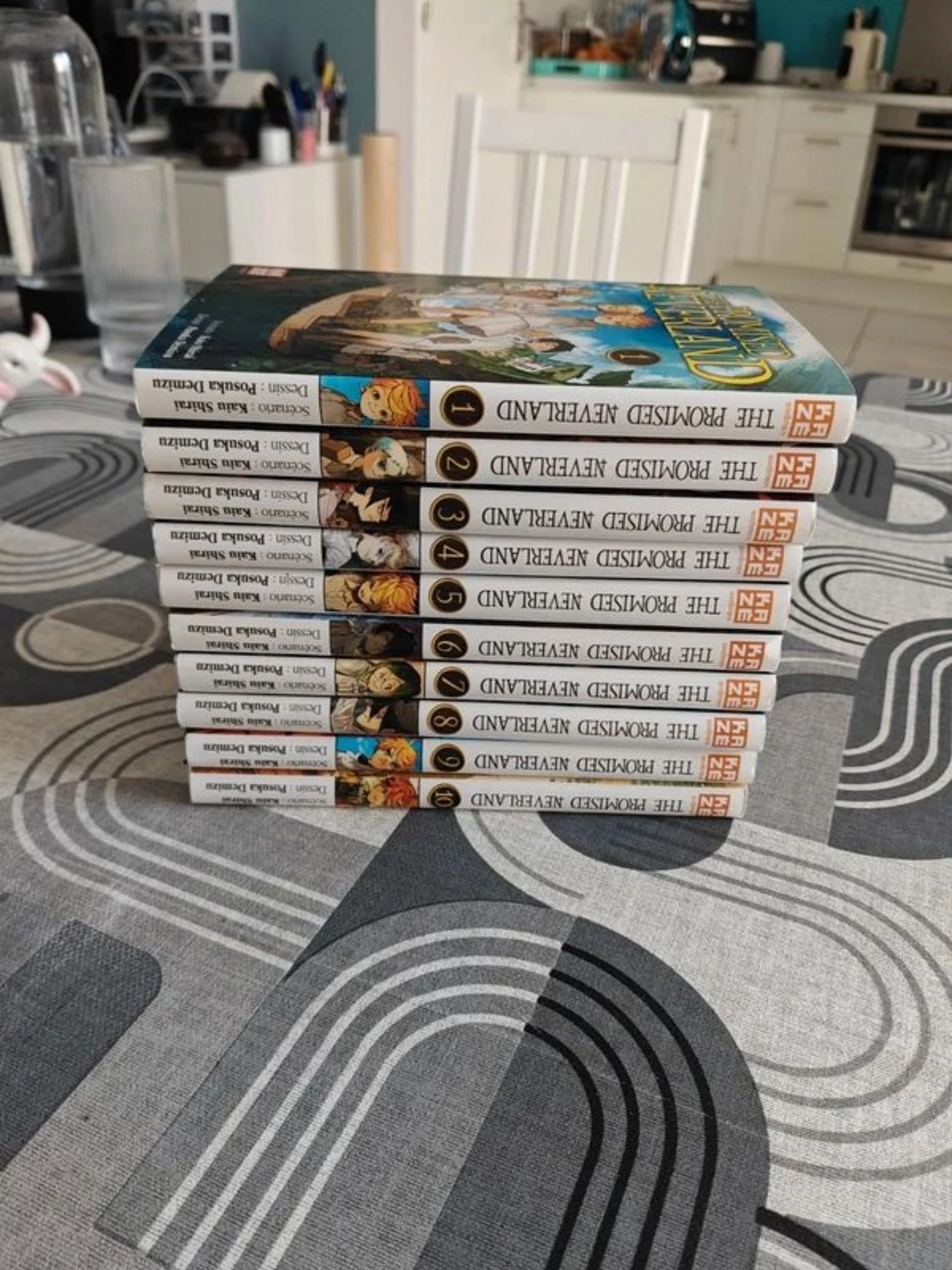 Lot the promised neverland 10 tomes